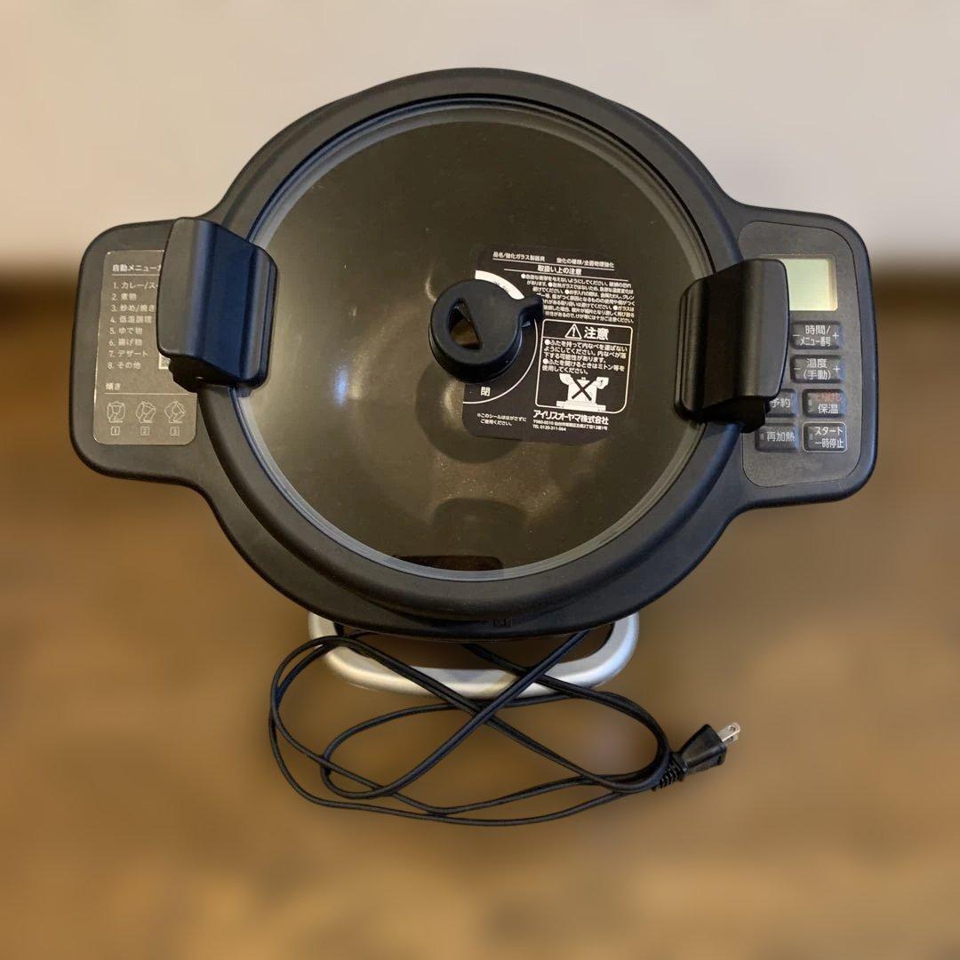 再、お値下げ2024年製✨アイリスオーヤマ　チーフドラム（自動かくはん式調理器）