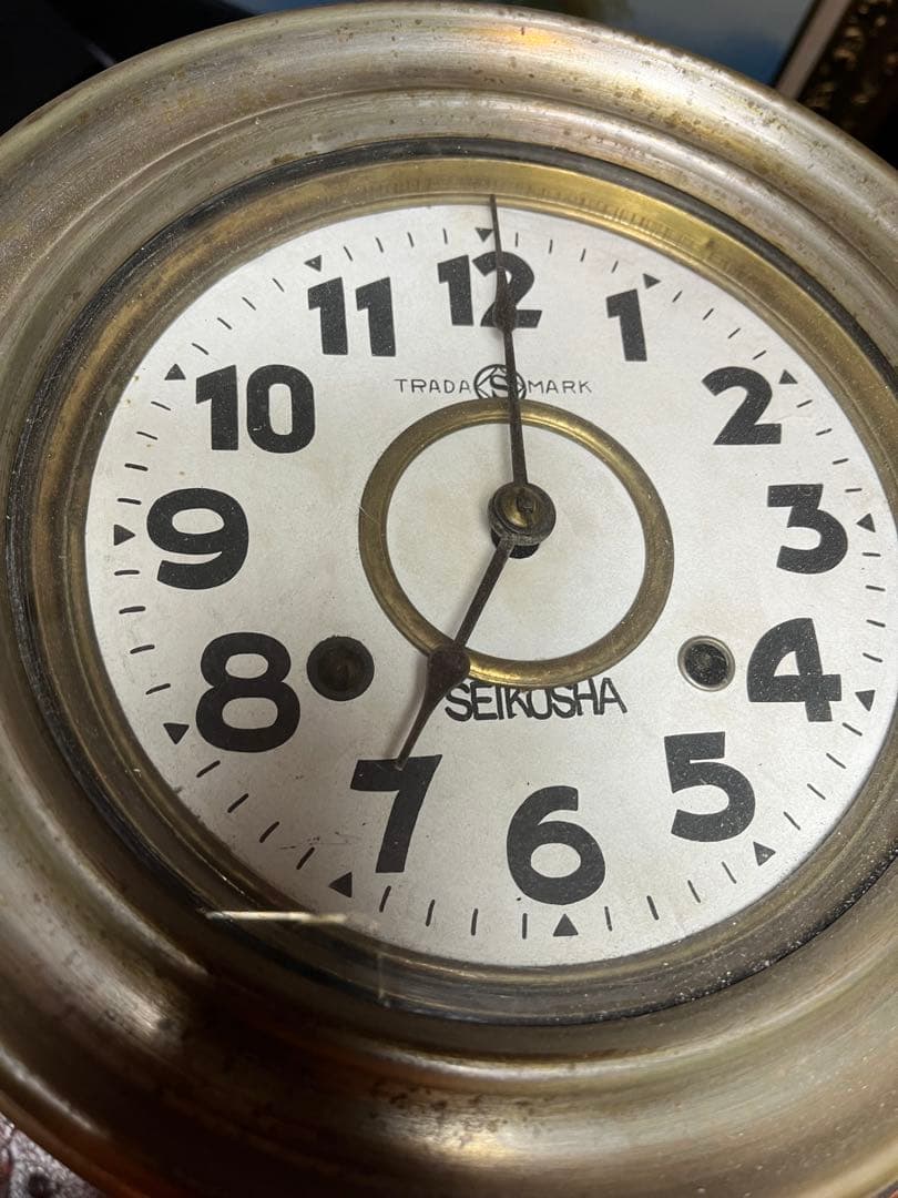 セイコー社ダルマ時計、ダルマゼンマイ時計、四つ丸ダルマ時計、ゼンマイ振り子時計