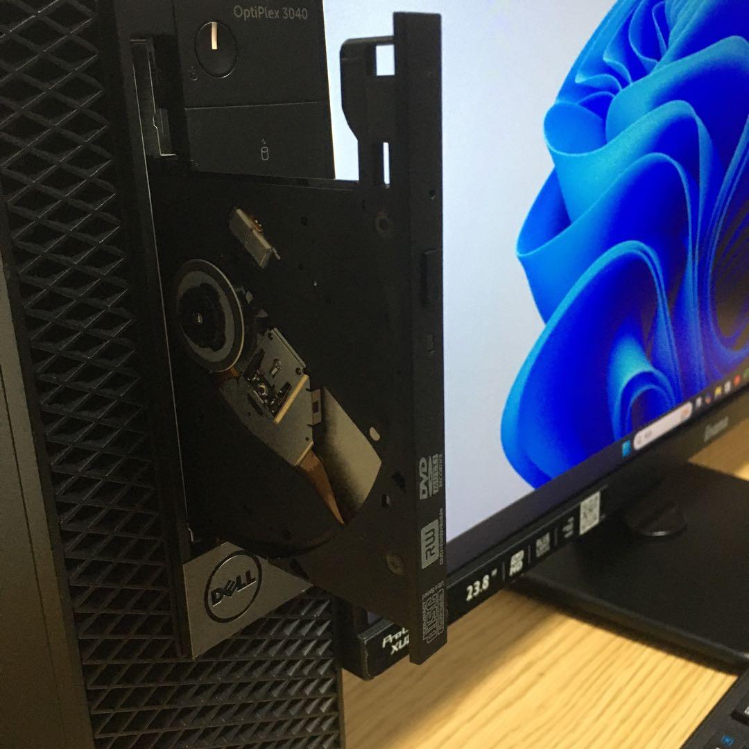 DELL OptiPlex Win11 強力デスクトップ 23.8’モニタ 取説