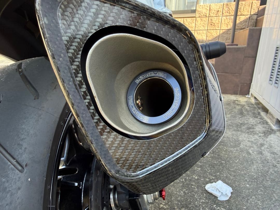 ヨシムラスリップオンマフラー R-11spサイクロンEXPORT 21〜ハヤブサ