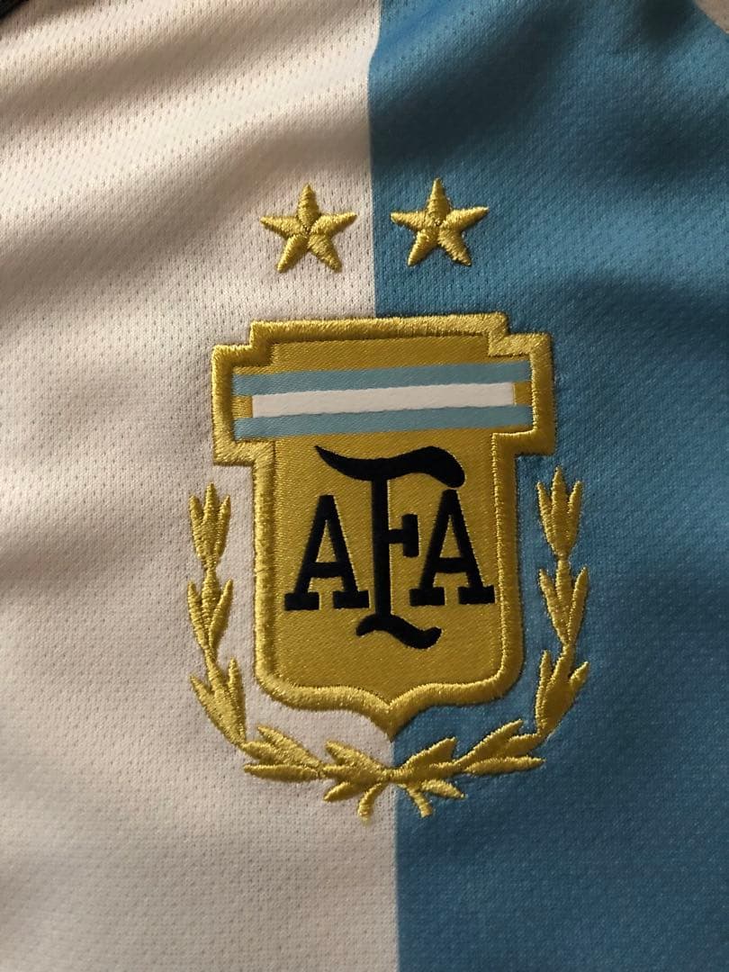 【未使用タグ付き】メッシ　2022年W杯アルゼンチン代表【レディース】