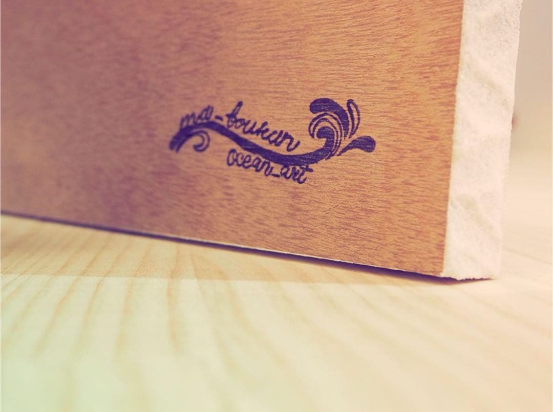 【maranotzさん専用ページ】27cmスクエア／波紋アート