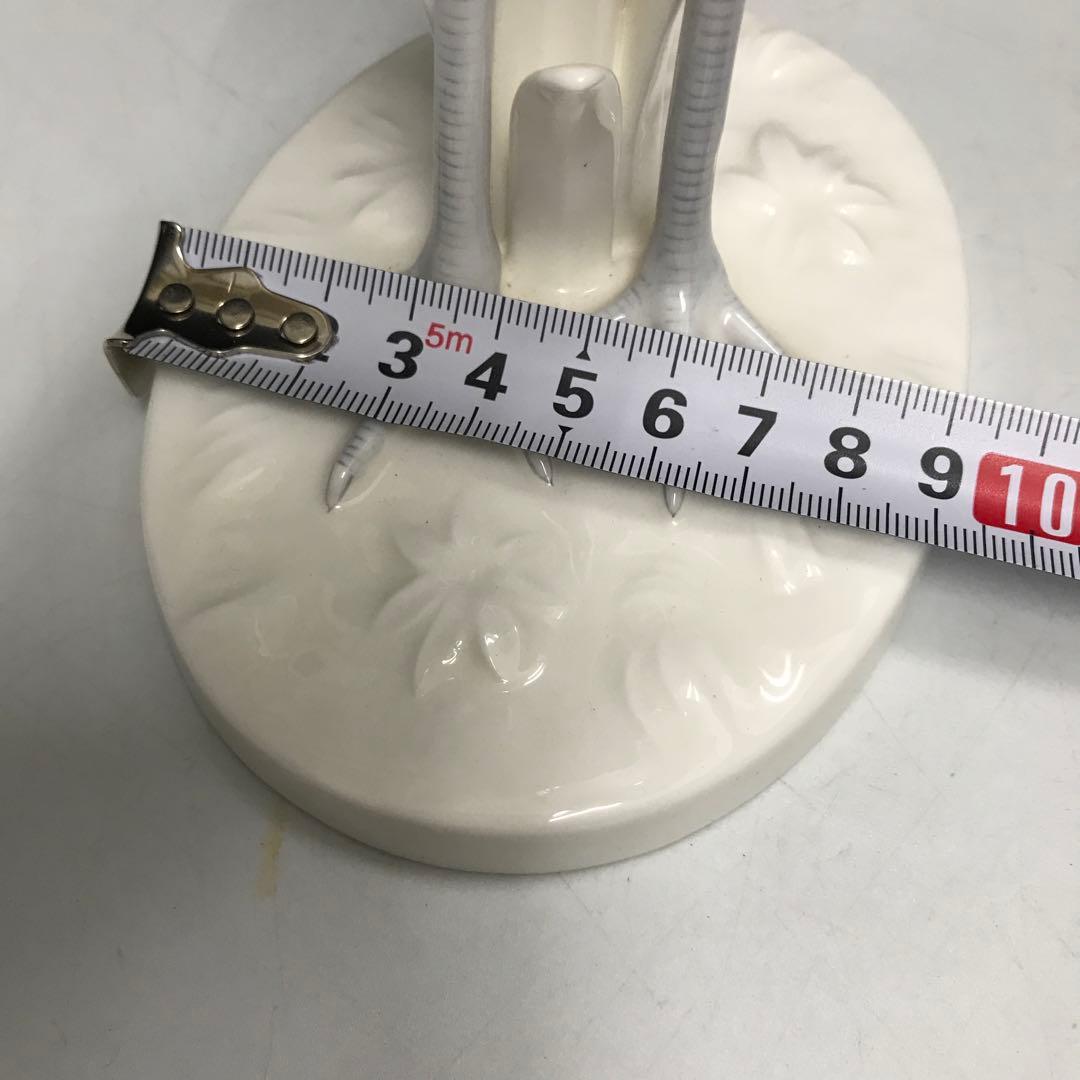 Noritake オールドノリタケ 陶器 鶴　置物 1950年代　レトロ　明治