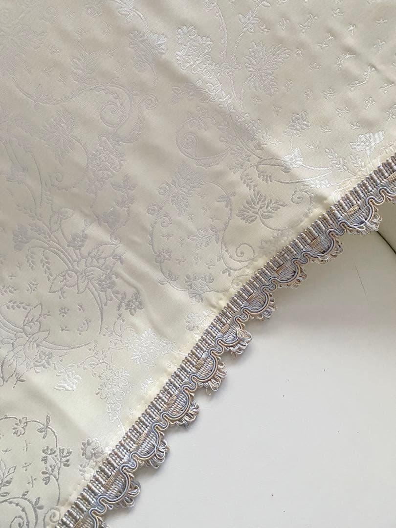 川島織物セルコンドレープカーテン　オーダーメイド　２枚組　フレンチシャビーシック