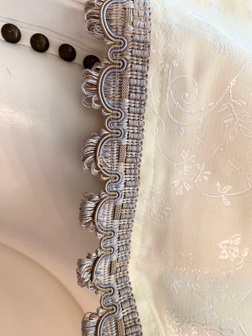 川島織物セルコンドレープカーテン　オーダーメイド　２枚組　フレンチシャビーシック