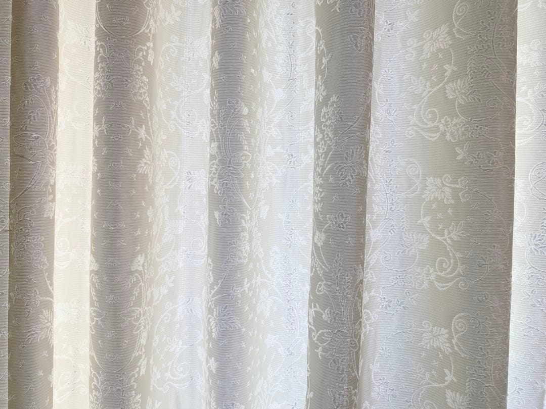 川島織物セルコンドレープカーテン　オーダーメイド　２枚組　フレンチシャビーシック