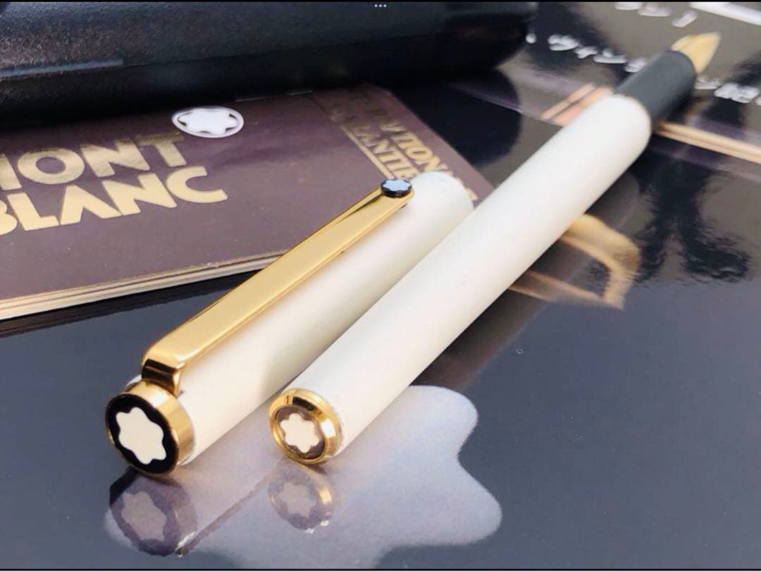 ⭐️モンブラン⭐️非常にレアなパールホワイトの白軸S-ラインモデルNo2118⭐️