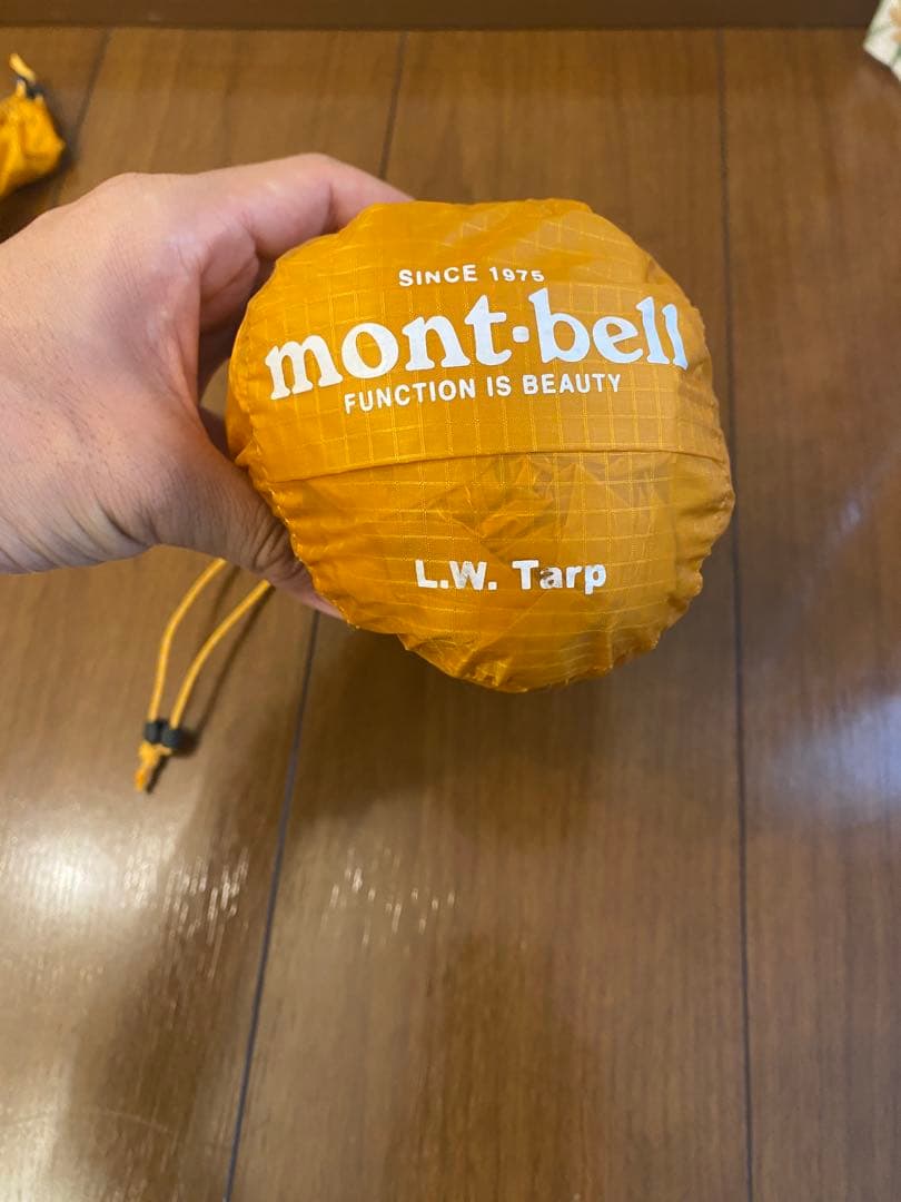 mont-bell L.W. Tarp ポール一式付き