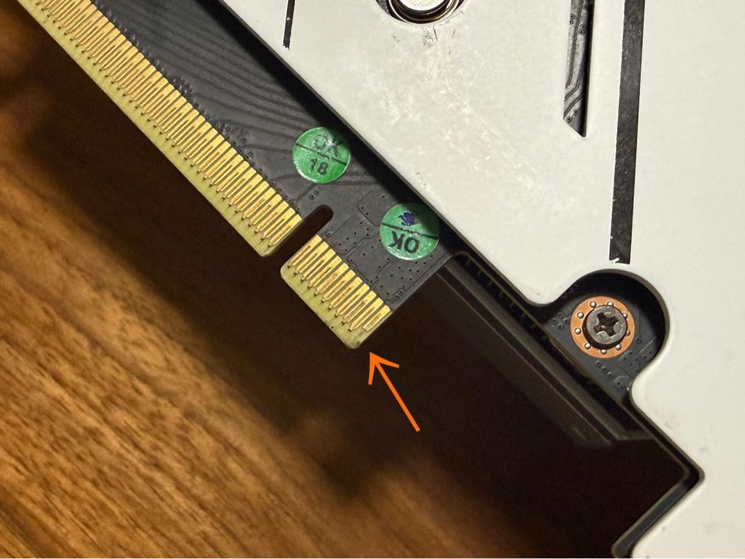 【ジャンク品】GEFORCE RTX 3060ti ホワイト グラフィックボード