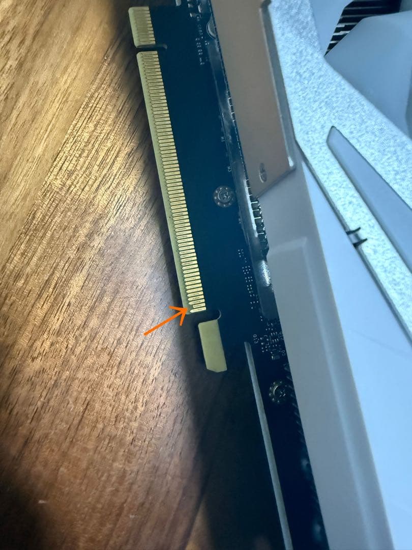 【ジャンク品】GEFORCE RTX 3060ti ホワイト グラフィックボード