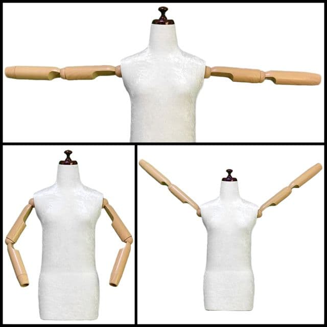 和装トルソー腕付き　　着付け練習用ボディ　和装ボディ可動腕　着付けマネキン