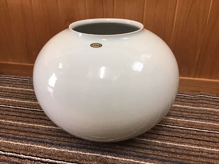 大西陶芸　砥部焼花瓶