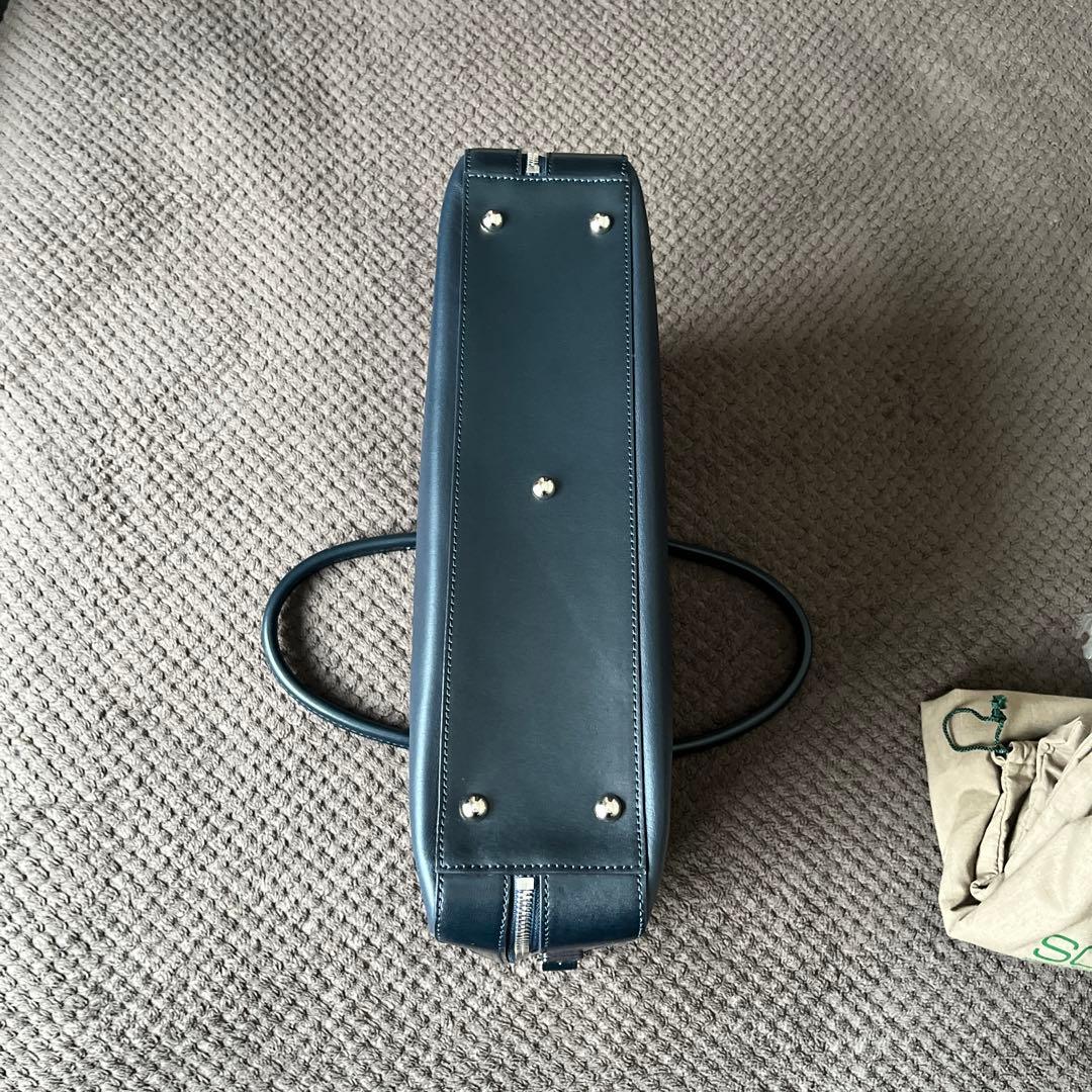 ソメスサドル ブリーフケース ネイビー