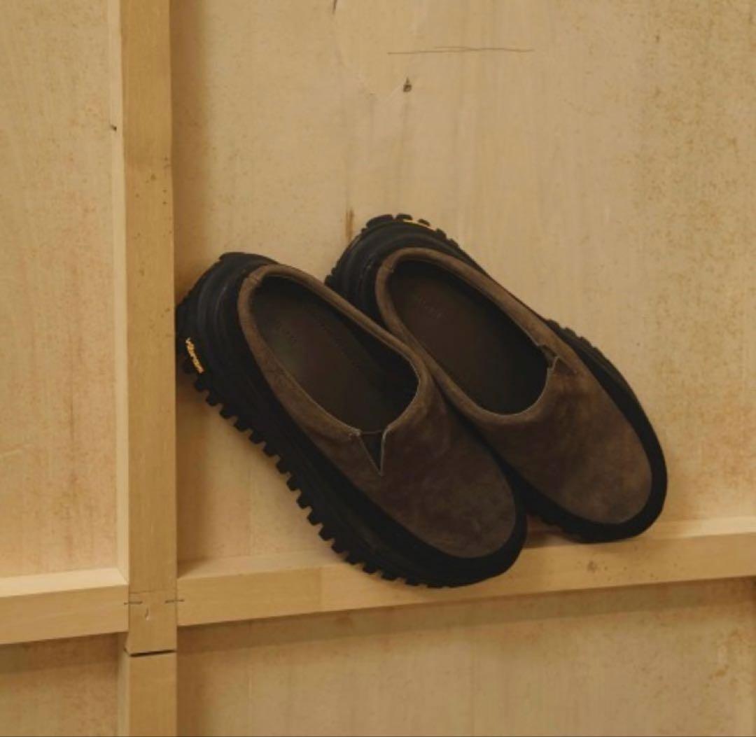 【箱あり】Vibramsole Leather Sabot TODAYFUL