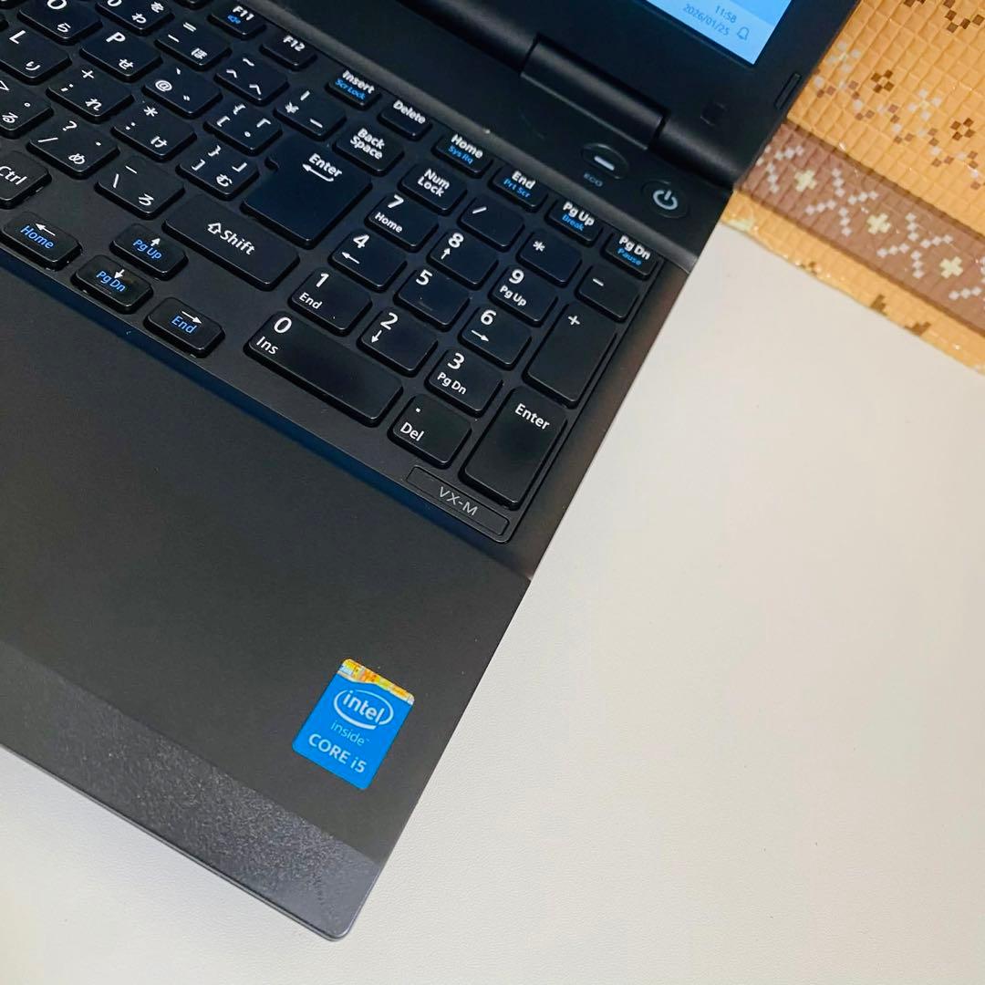 Y64 NECノートパソコン i5メモリ8G高速SSDサクサクWindows11