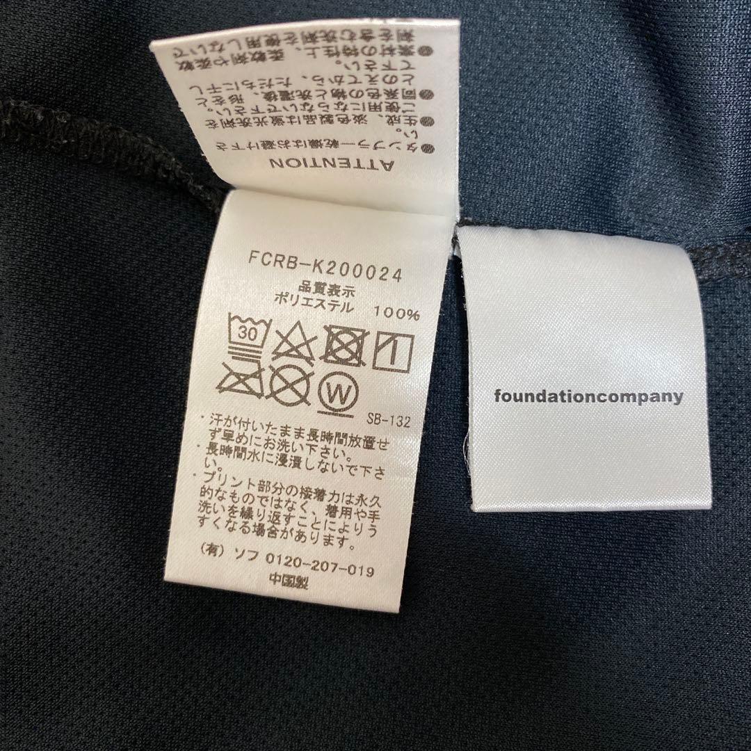 F.C.R.B. マーベルコラボ キッズLサイズ　ブラック