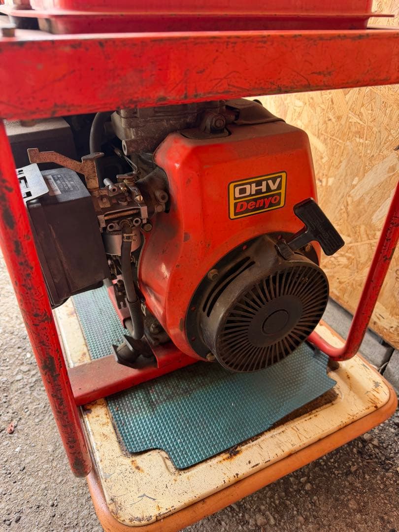 引き取り限定 動作品 デンヨー DENYO 発電機 GA 3706