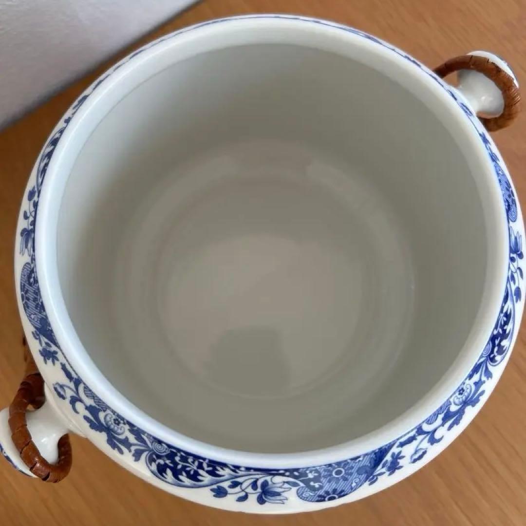 spode ブルーイタリアン　ビスケットバレル　200周年記念