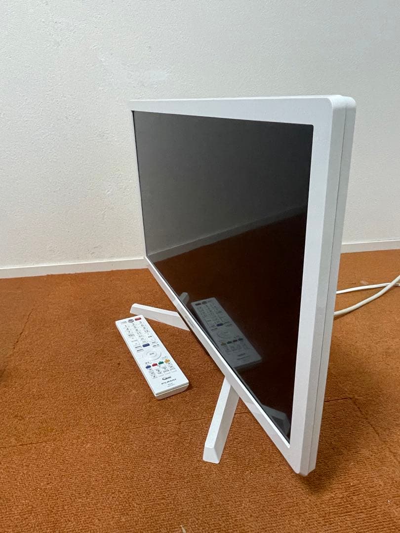 Funai ハードディスク内蔵 2020年製 24V型　テレビ フナイ ホワイト
