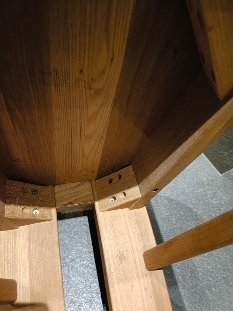 木製ダイニングチェア 2脚セット