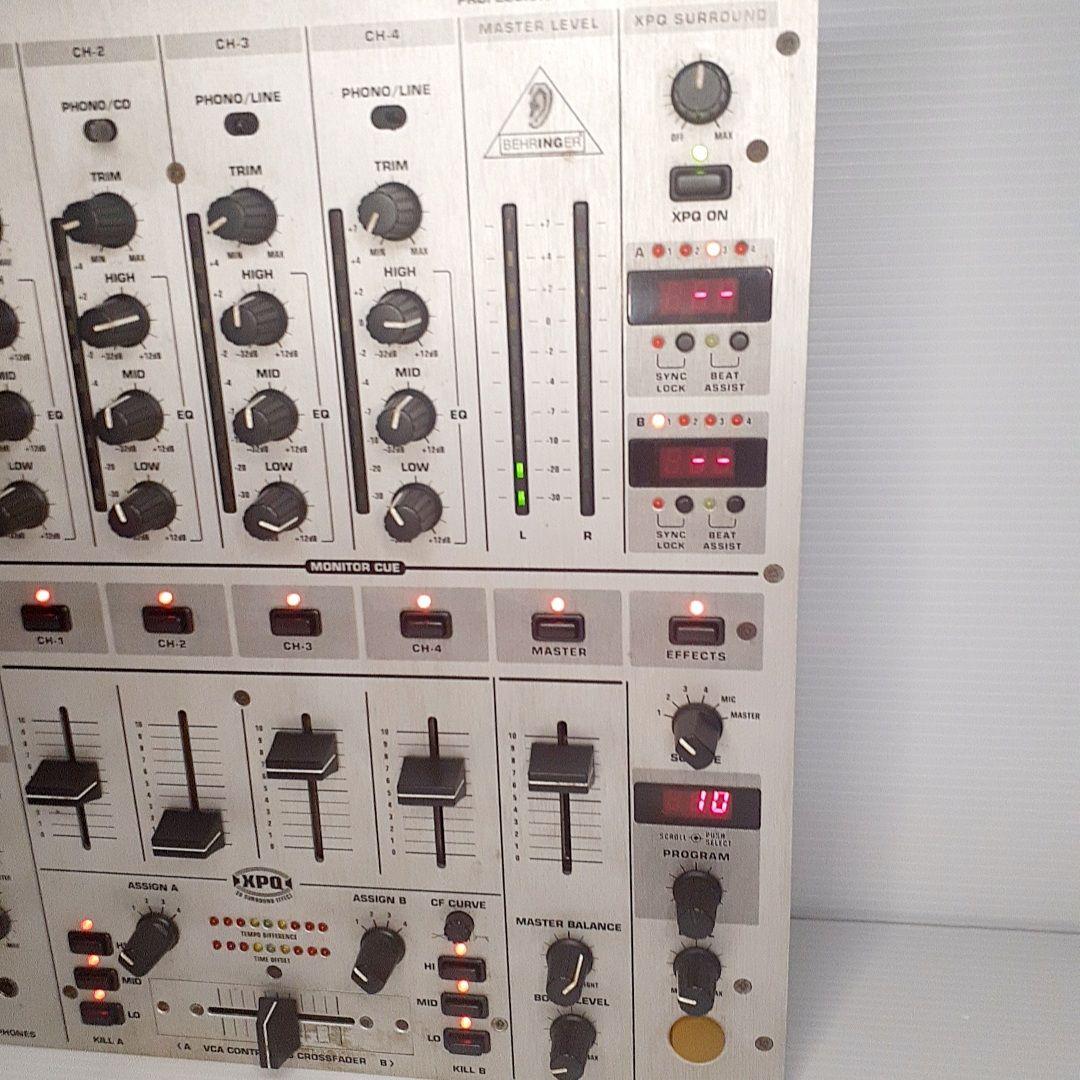 Behringer djx700 4ch ミキサー　音だしOK　通電　ジャンク
