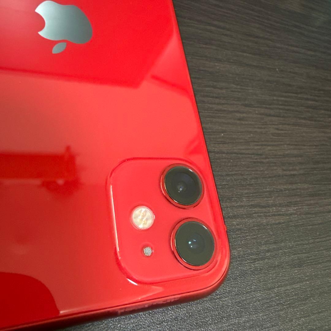 iPhone 11 128GB レッド　SIMフリー