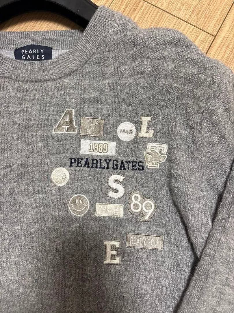 パーリーゲイツ　サイズ5 セーター　裏地ナイロン