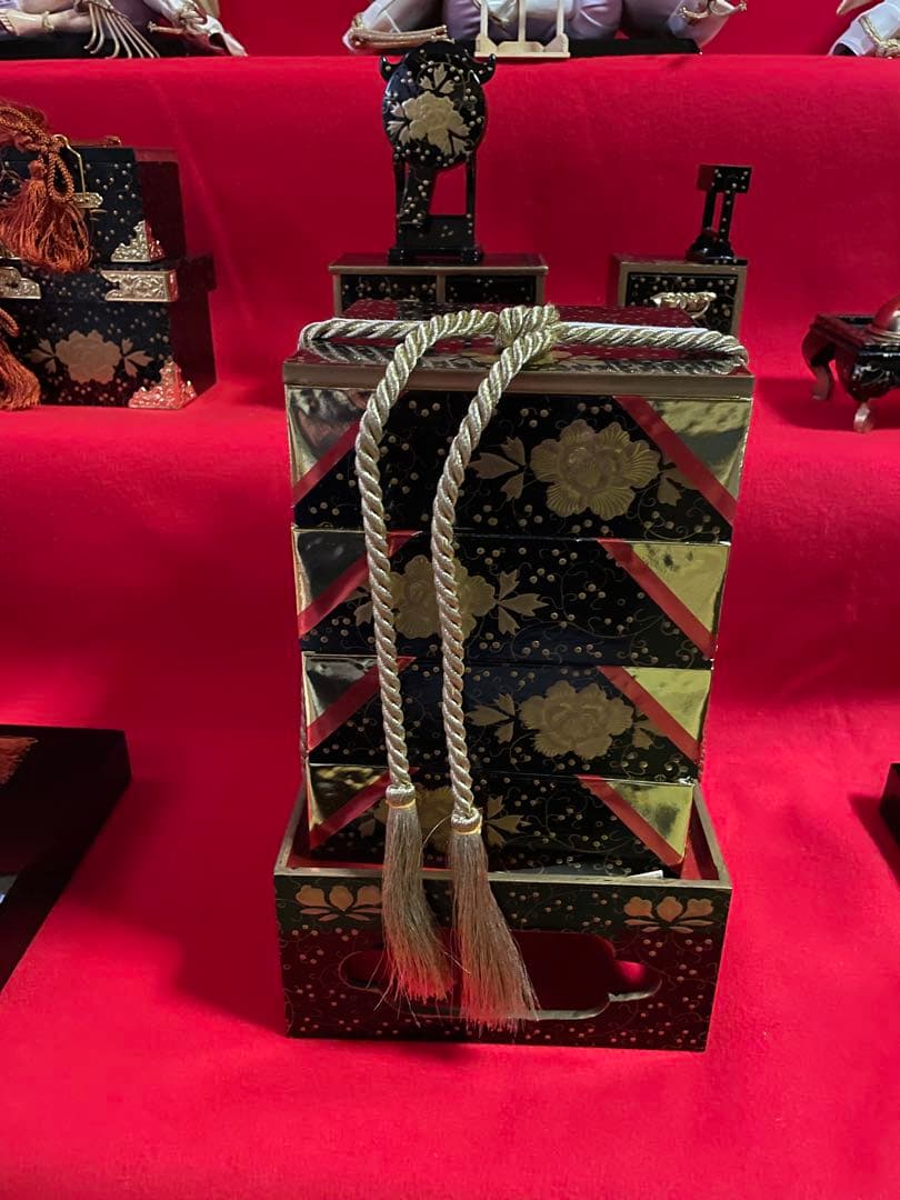 賀茂芳春作 雛人形七段(送料の関係で3つ 全てご購入お願いします) ②/3