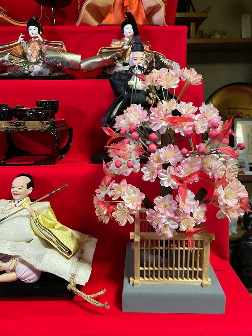 賀茂芳春作 雛人形七段(送料の関係で3つ 全てご購入お願いします) ②/3