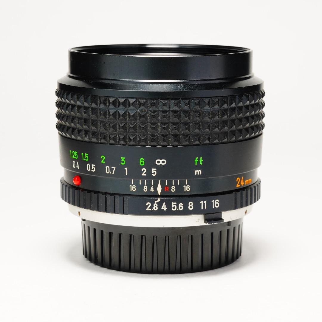 希少【極美品】動作◎ ミノルタ MC W.ROKKOR 24mm F2.8 21