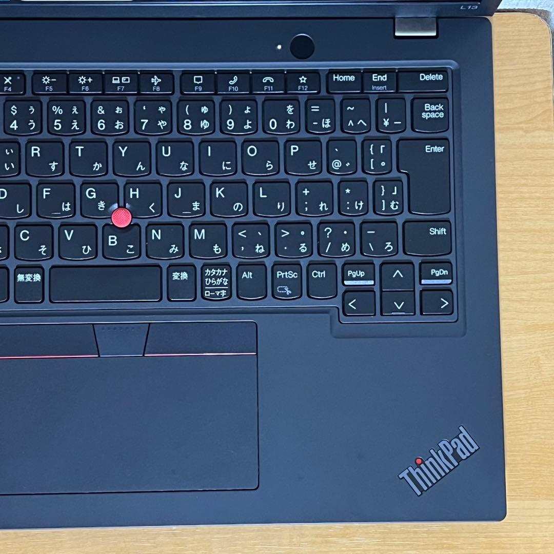 中古美品! ThinkPad L13 gen4／16gbメモリ／オフィス