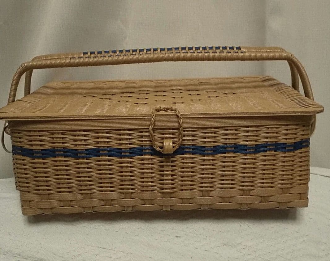 確認用 クラフトバンド かごバスケット