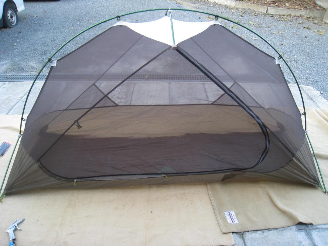 【ごまだし-さん】MSR HUBBA ハバ ソロテント グリーン 1人用