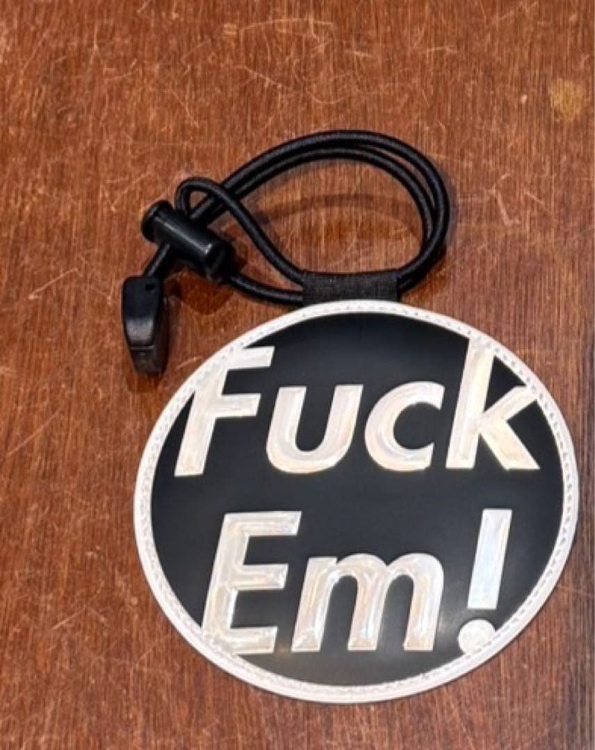 小物 Supreme x Blue Lug Reflector \"Black\"