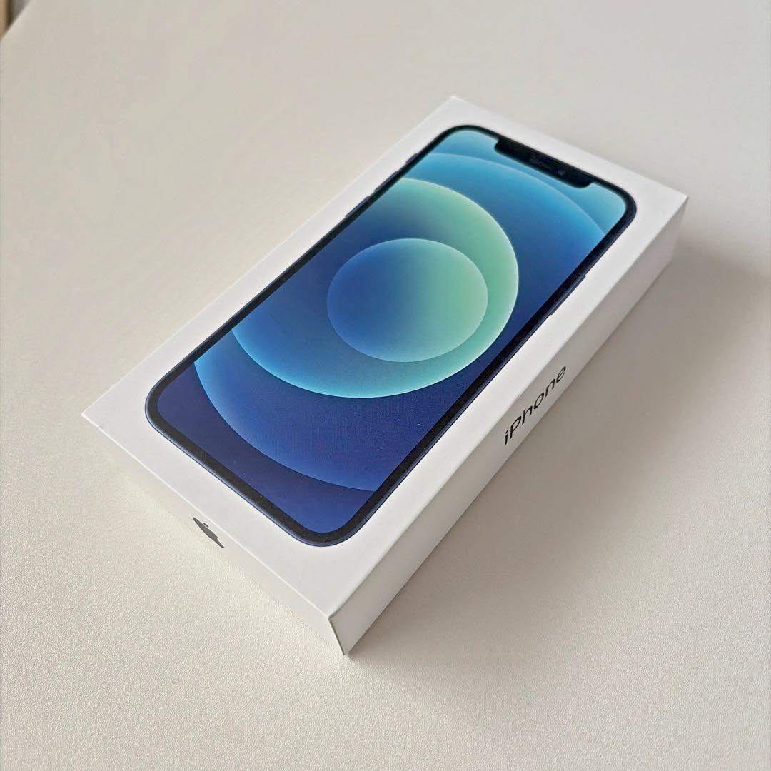 iPhone 12 256GB ブルー SIMフリー 箱付き