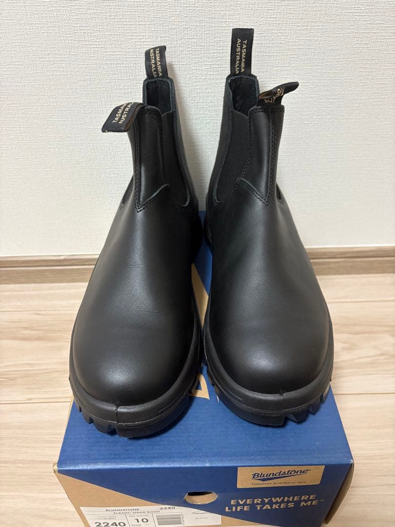 Blundstone 2240 ブラック サイドゴアブーツ　サイズ10