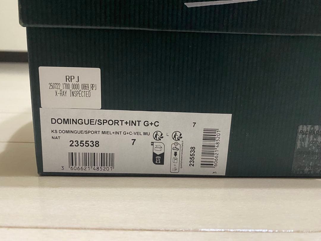 靴 KAPTAIN SUNSHINE Paraboot Domingue UK7