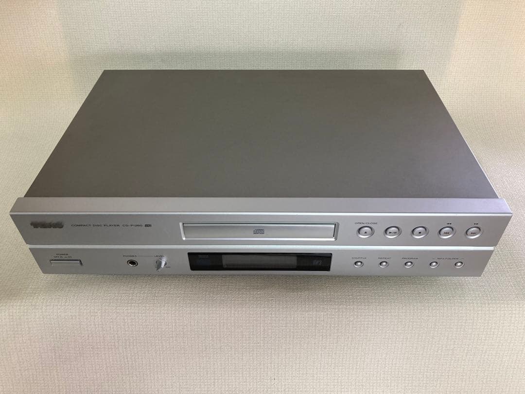 TEAC CD-P 1260 CD プレヤー 完動品