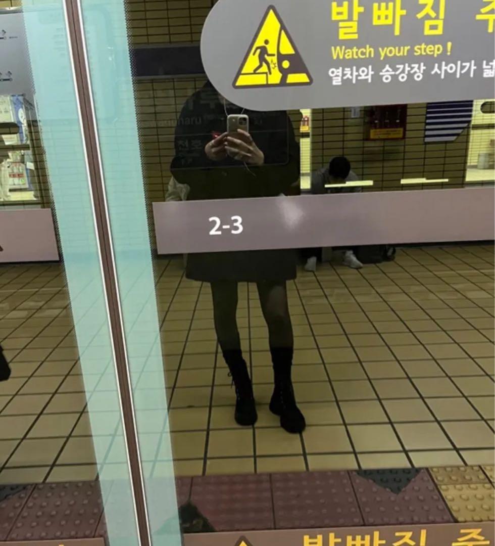 MUSINSA DEHEVE Pコート ダッフルコート　ブラック