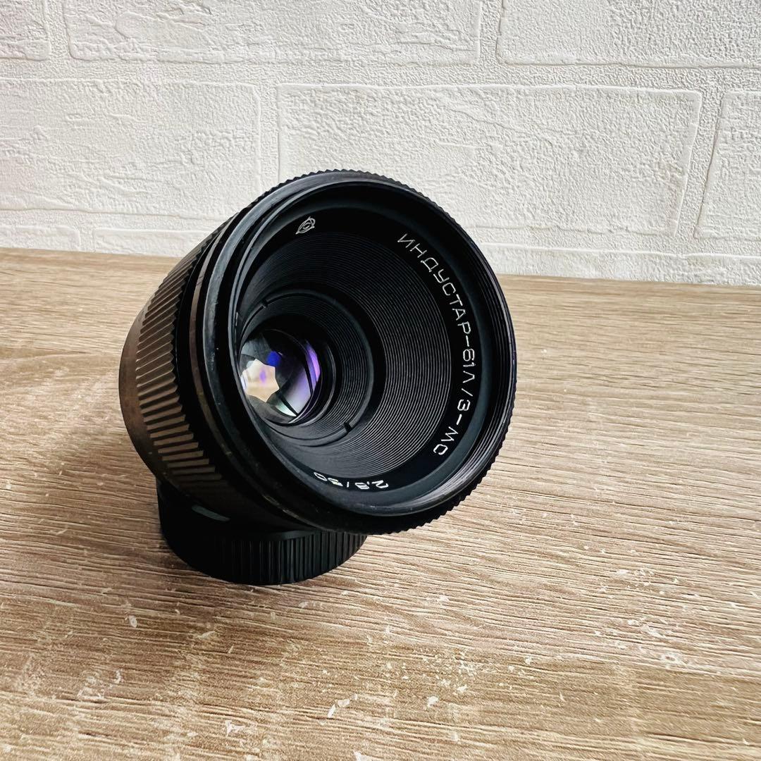 【美品】星ボケ INDUSTOR-61 L/Z オールドレンズ