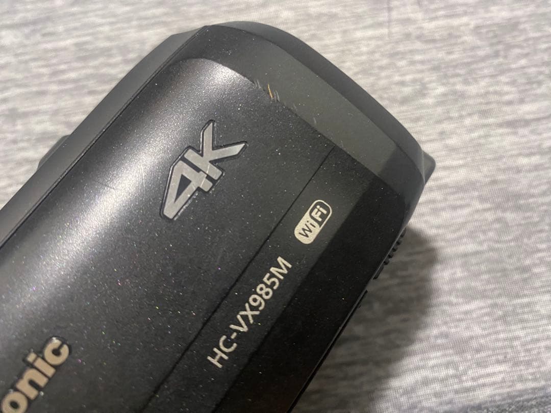 【ジャンク】Panasonic　HC-VX985M 4K ビデオカメラ