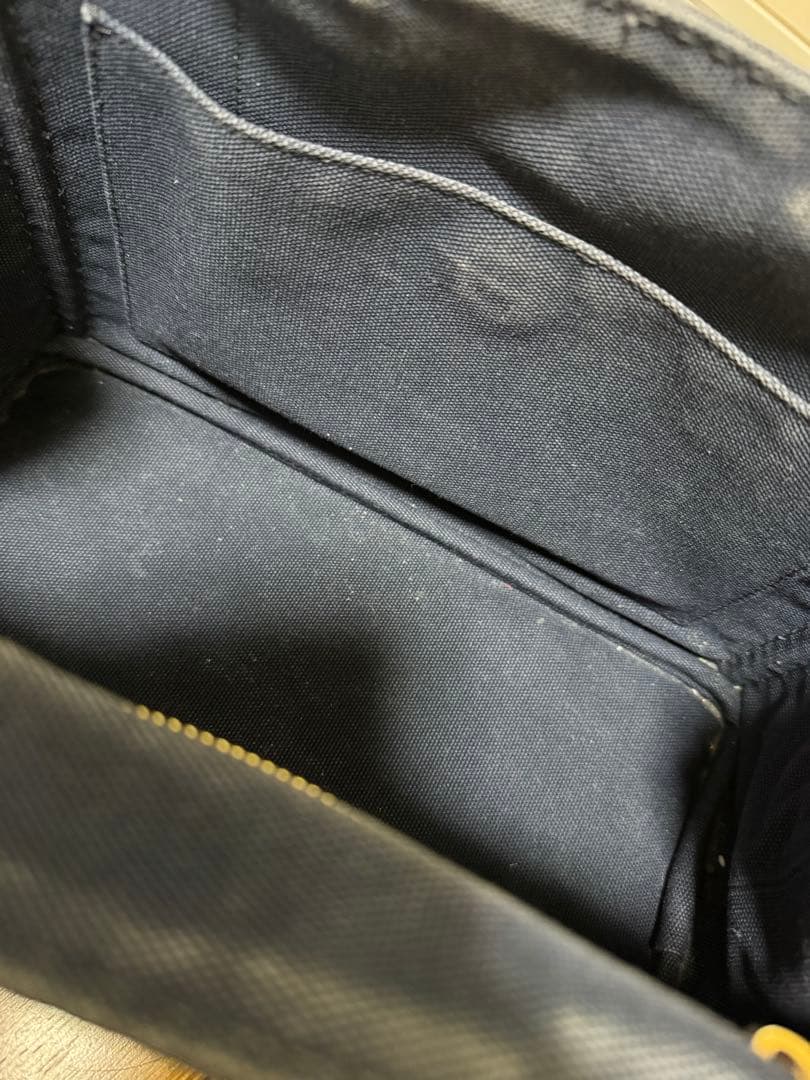 プラダ カナパ デニム ブルー ネイビー バック バッグ トートバッグ