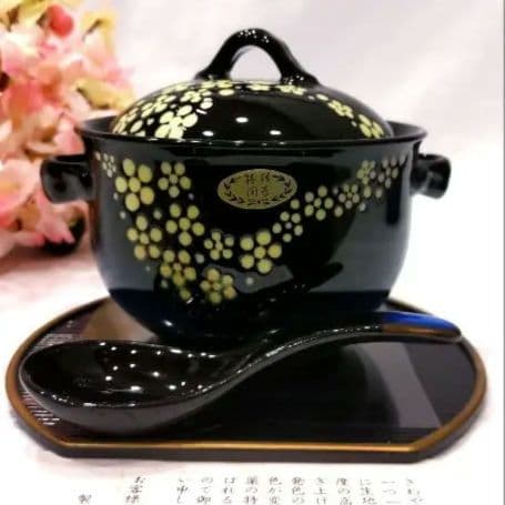 ぷくりん様リクエスト 3点まとめ商品／輪島菊割皿美濃焼蓋付蒸しグラタン碗福梅茶托