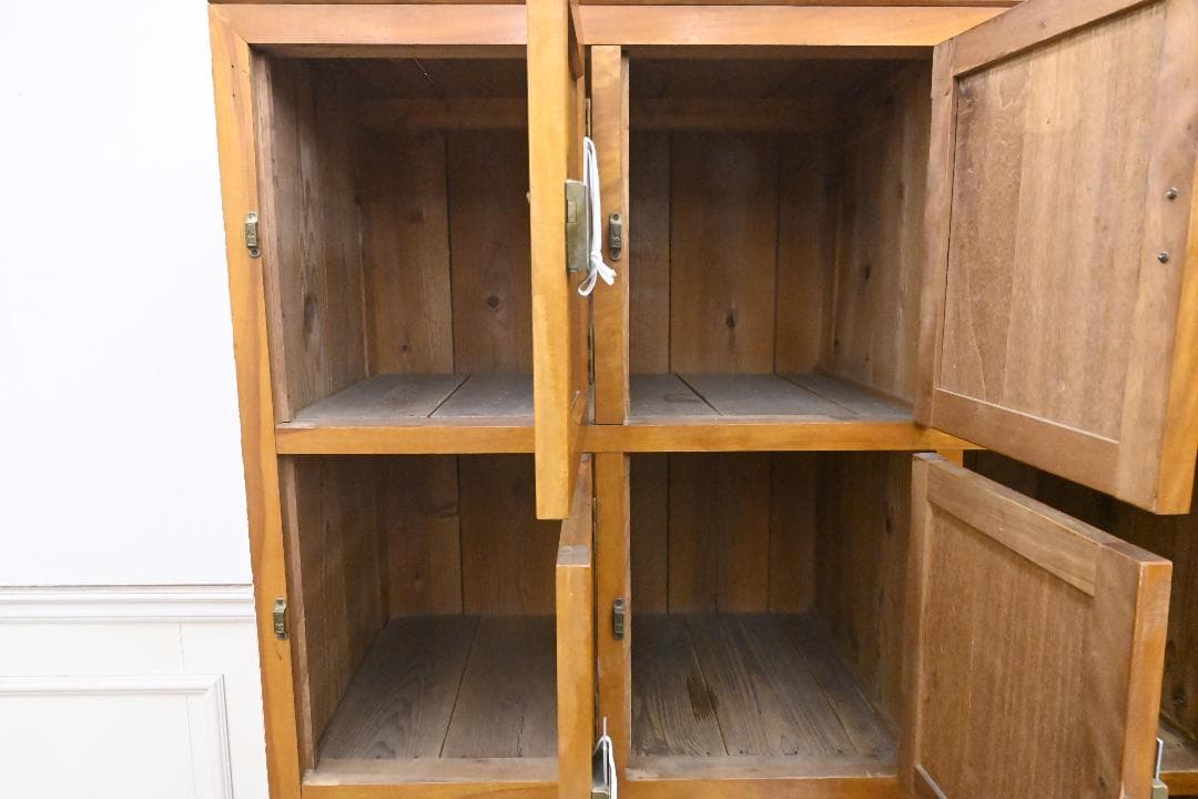 NH11 超稀少 昭和レトロ アンティーク 銭湯 女湯　総無垢 鍵付き