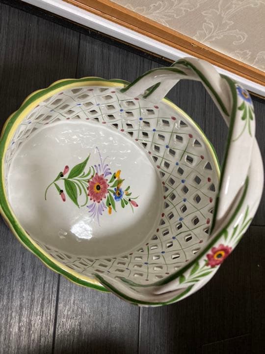 フルーツ バスケット　陶器