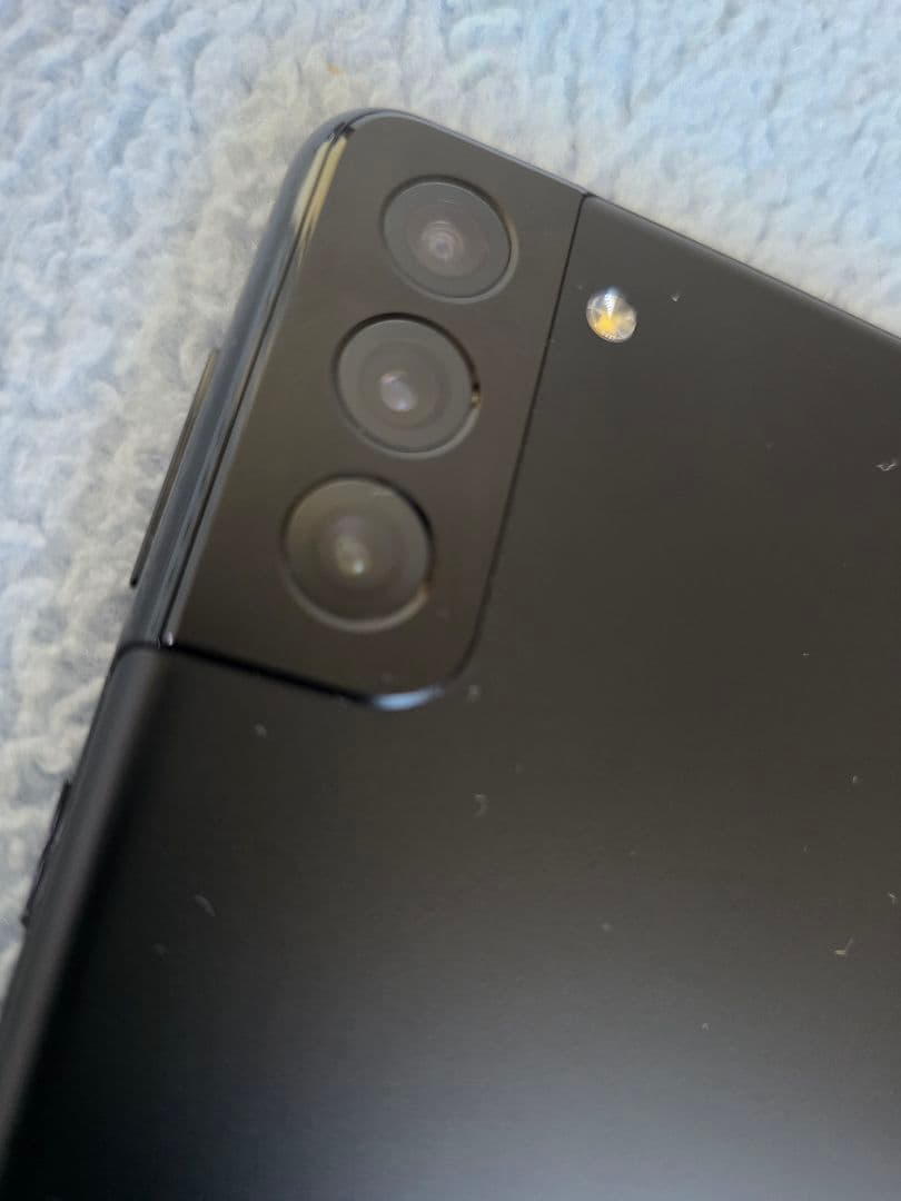 【au】Samsung Galaxy S21+ 5G ブラック本体　SIMフリー