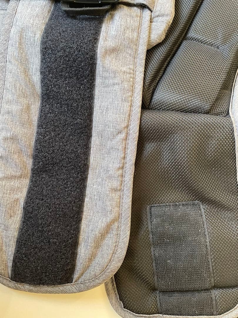 【美品】POLBAN PRIME ポルバンヒップシート抱っこひも メランジグレー