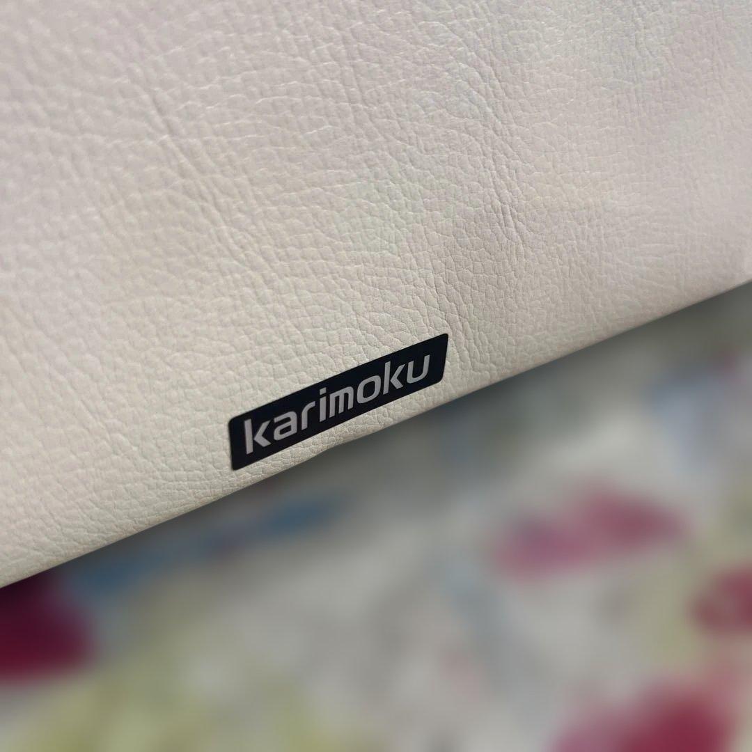 【Karimoku】 2人掛けソファ◆ZU34シリーズ◇程度良好◆