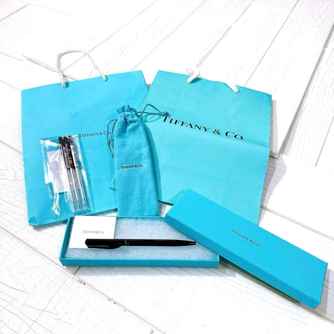 【TIFFANY & Co. 】【正規品】エレサペレッティボールペン 黒付属品付