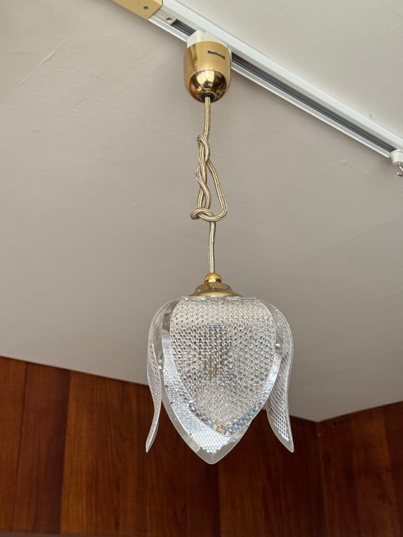 ヴィンテージ シャンデリア ペンダントライト National 昭和レトロ